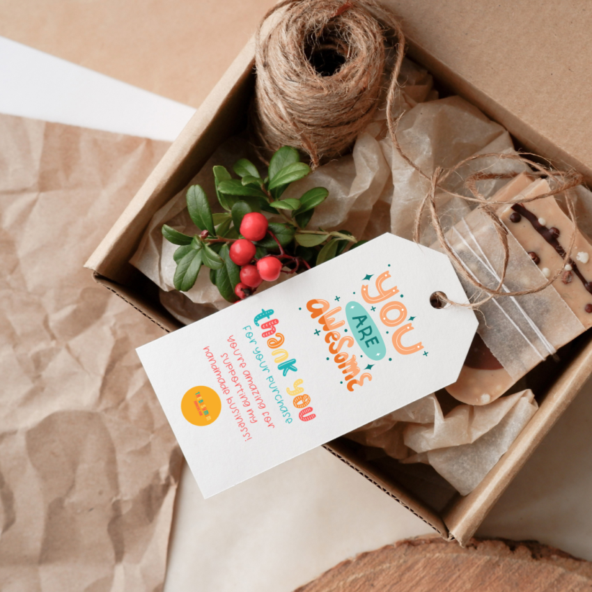 a packaging box surrounded by eco-friendly packaging materials